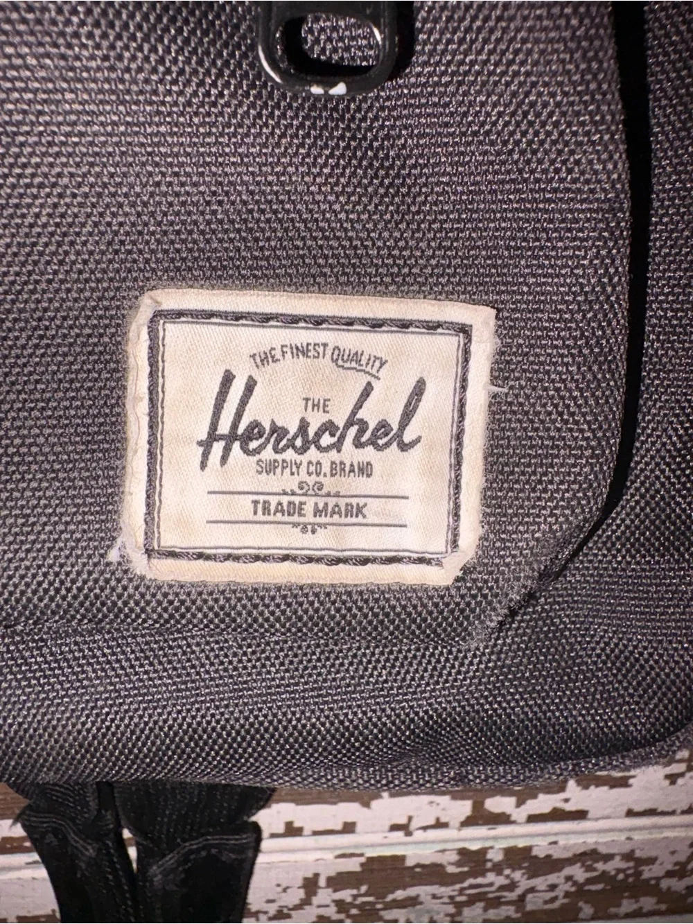 Herschel Heritage Small Black Backpack